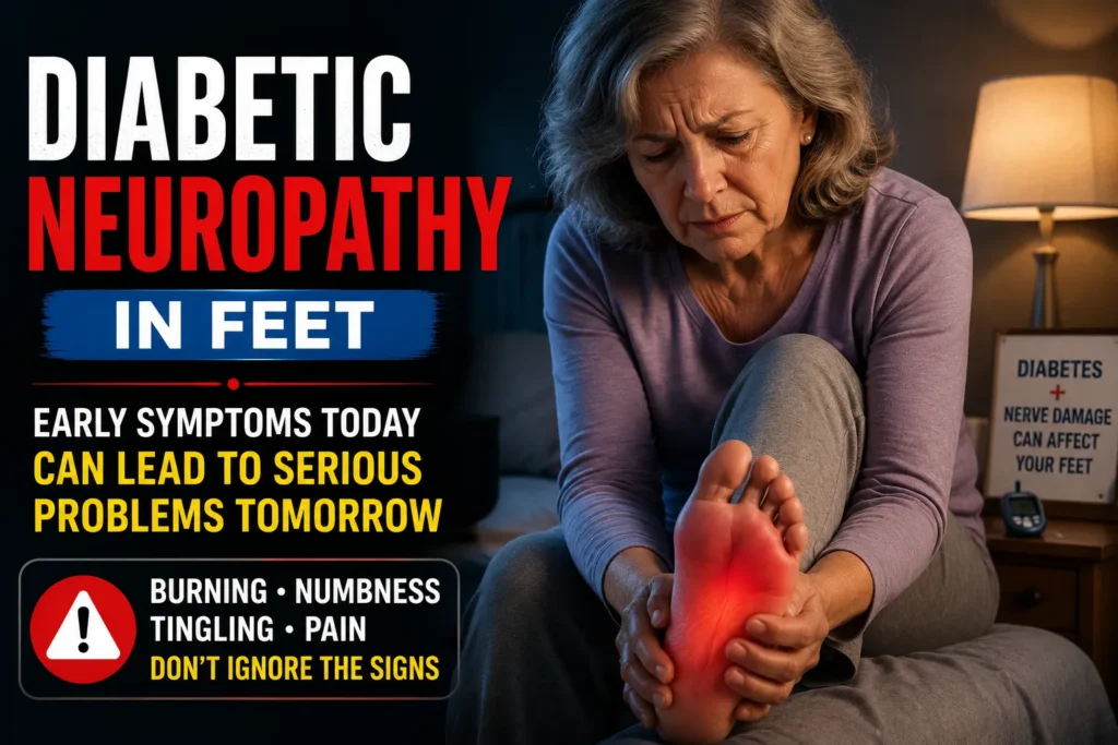 Diabetic Neuropathy In Feet Doesn't Usually Happen Overnight