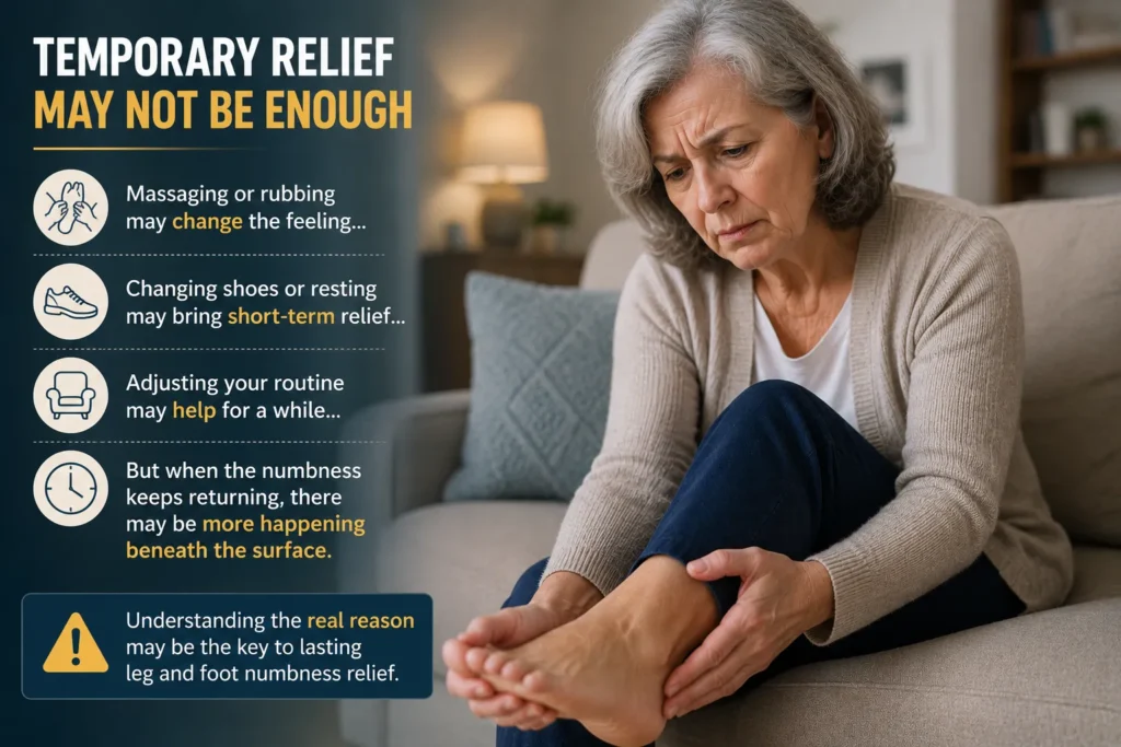Leg and Foot Numbness Relief: Why This Numb Feeling May Be Getting Harder To Ignore