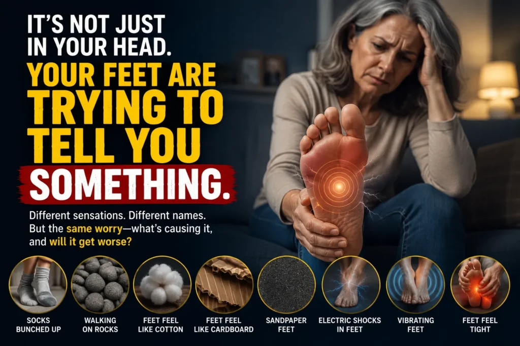 Strange Feelings in Feet? Here's Why They May Feel So Different