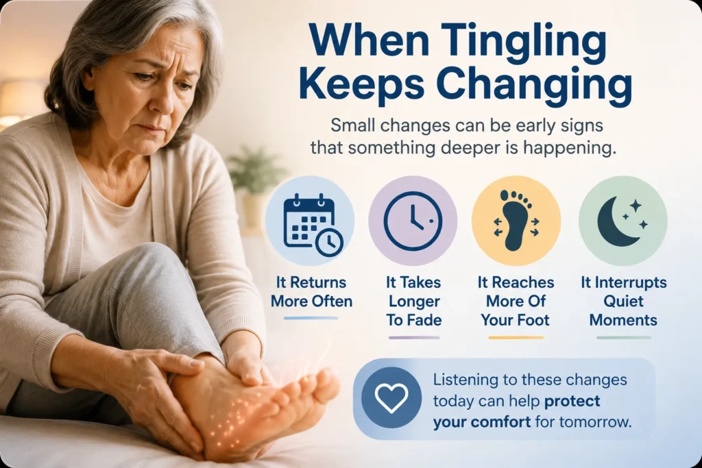 When Tingling Feet Start Feeling Harder To Ignore