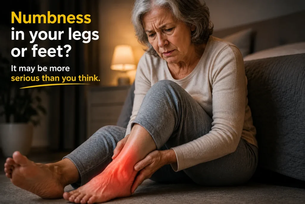 Leg and Foot Numbness Relief: Why This Numb Feeling May Be Getting Harder To Ignore
