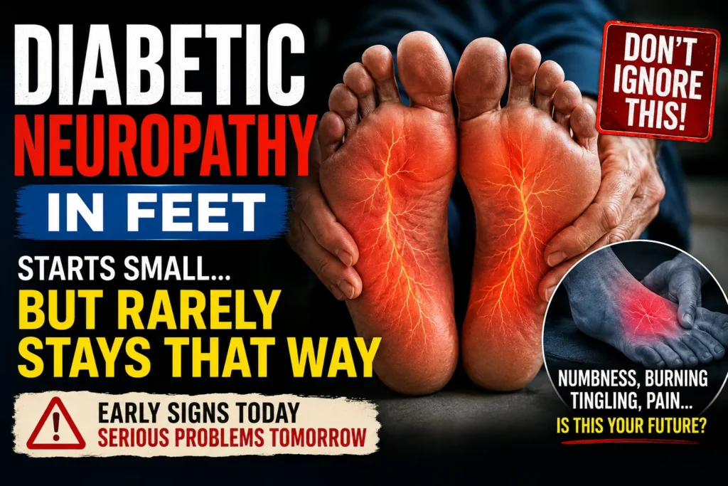 Diabetic Neuropathy In Feet Doesn't Usually Happen Overnight