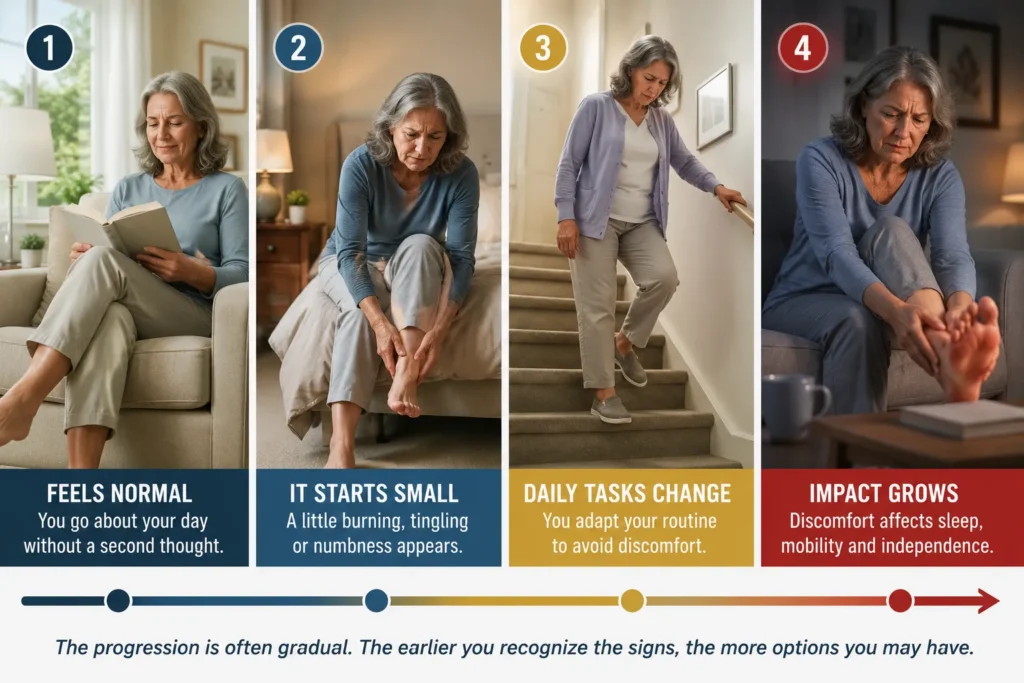 Diabetic Neuropathy In Feet Doesn't Usually Happen Overnight