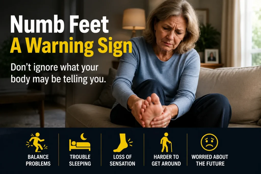 Many People Ignore Numb Feet Until Everyday Life Starts Feeling Different