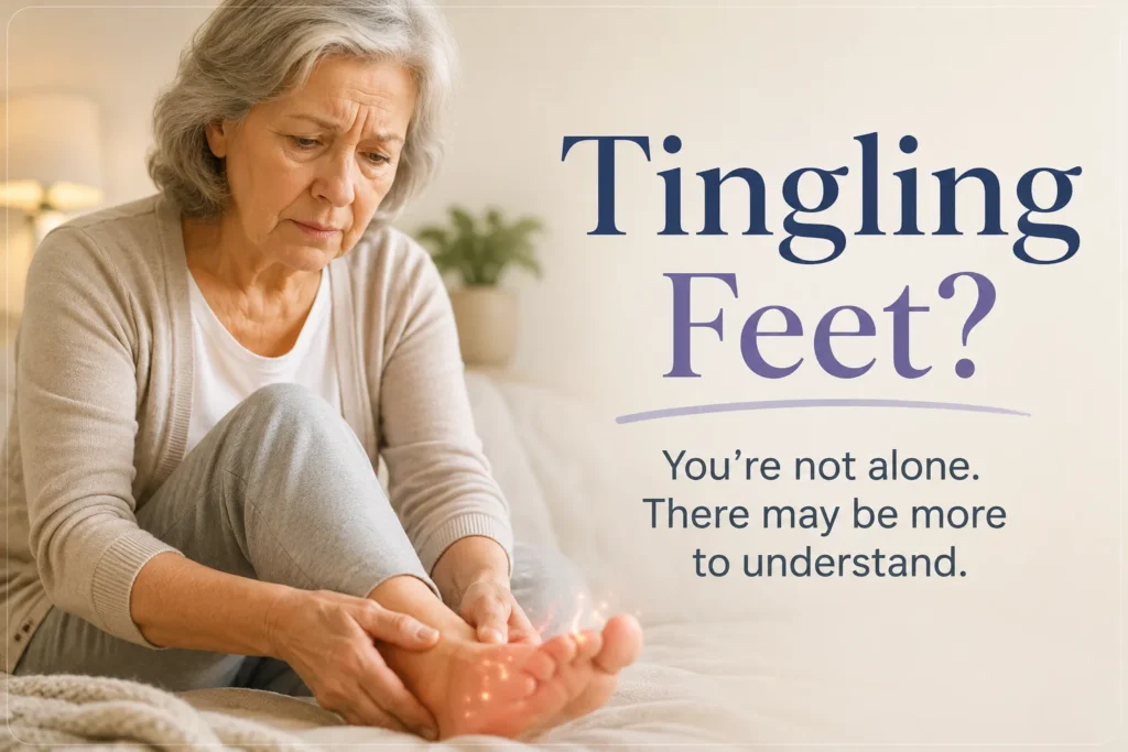 When Tingling Feet Start Feeling Harder To Ignore