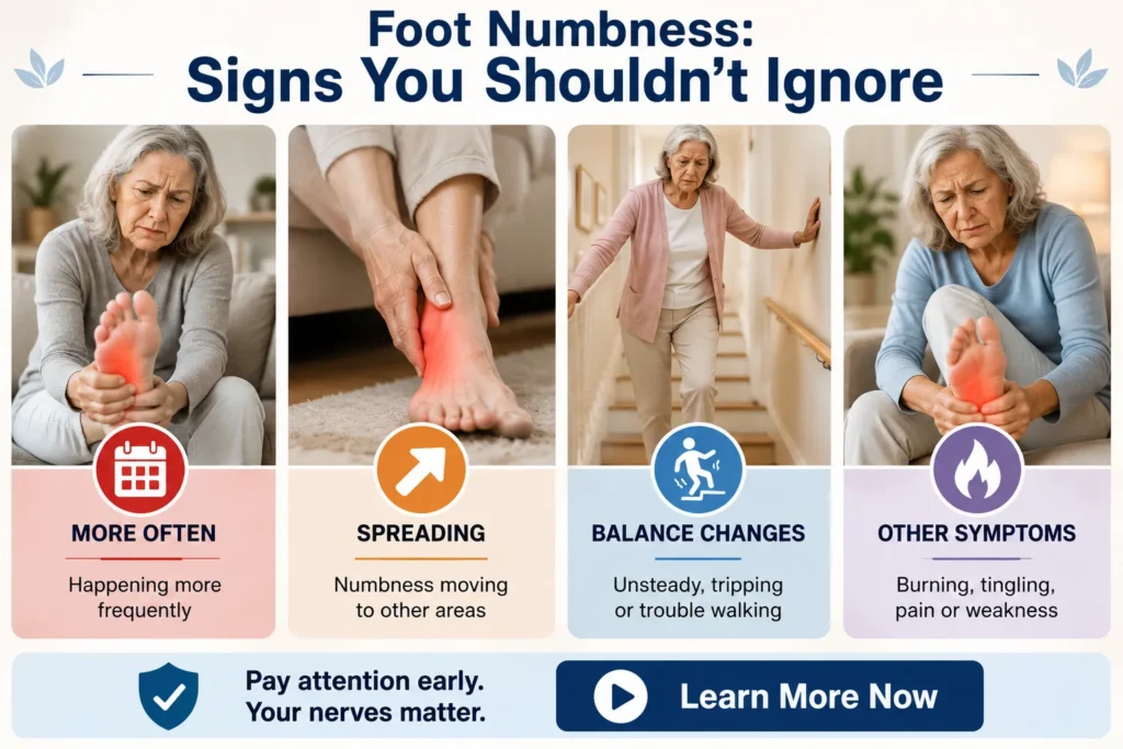 Foot Numbness Isn't Always Just About Getting Older