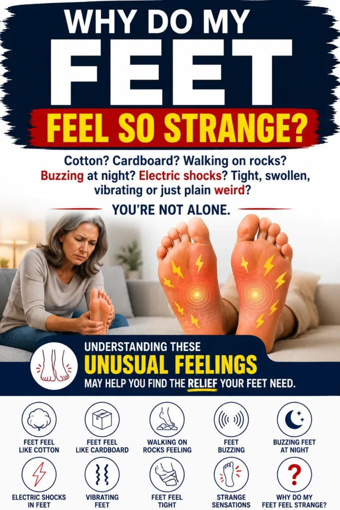 Strange Feelings in Feet? Here's Why They May Feel So Different