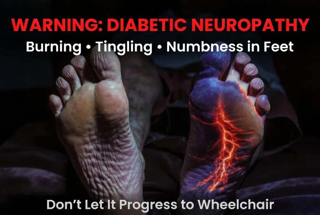 Diabetic Neuropathy Symptoms May Start Small... But They Rarely Stay That Way