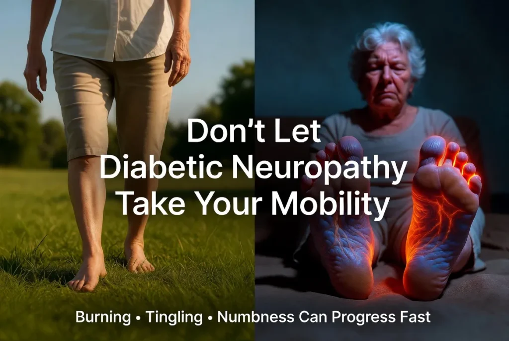Diabetic Neuropathy Symptoms May Start Small... But They Rarely Stay That Way